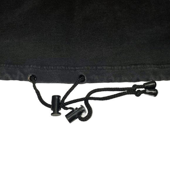 VTG 90s Catalina Colorblock Sweatshirt Nautical Coastal Primary Black Beach - Picture 6 of 8